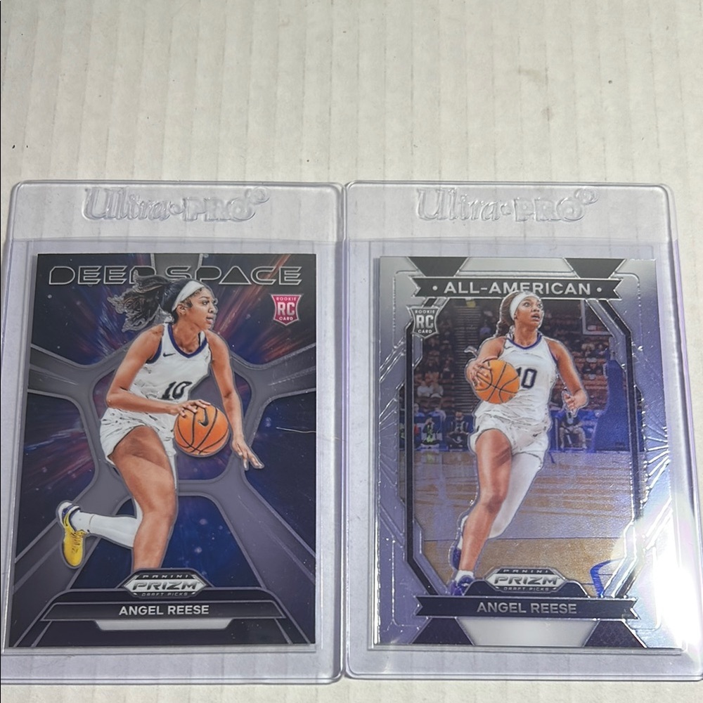 (2) 2024 Panini Prizm Draft Picks - Angel Reese (RC)